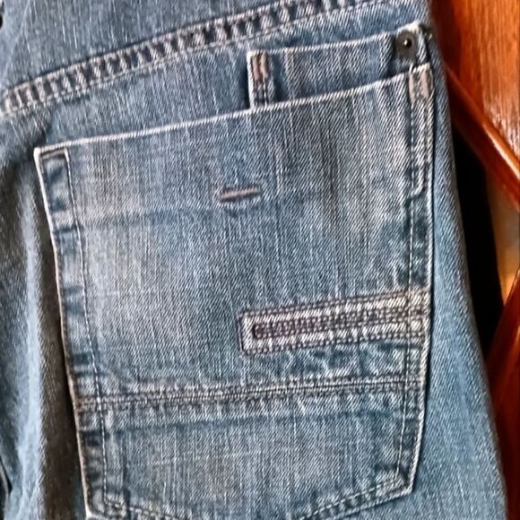 Men's Calvin Klein Bootcut Blue Jeans 34 Waist Inseam 32 - Picture 7 of 14